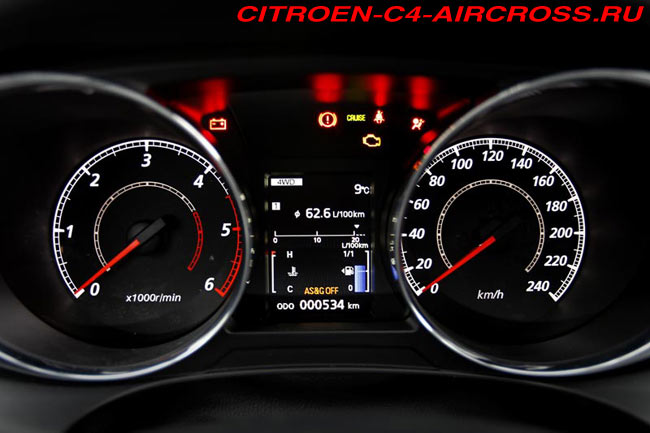 Приборная доска Citroen C4 Aircross